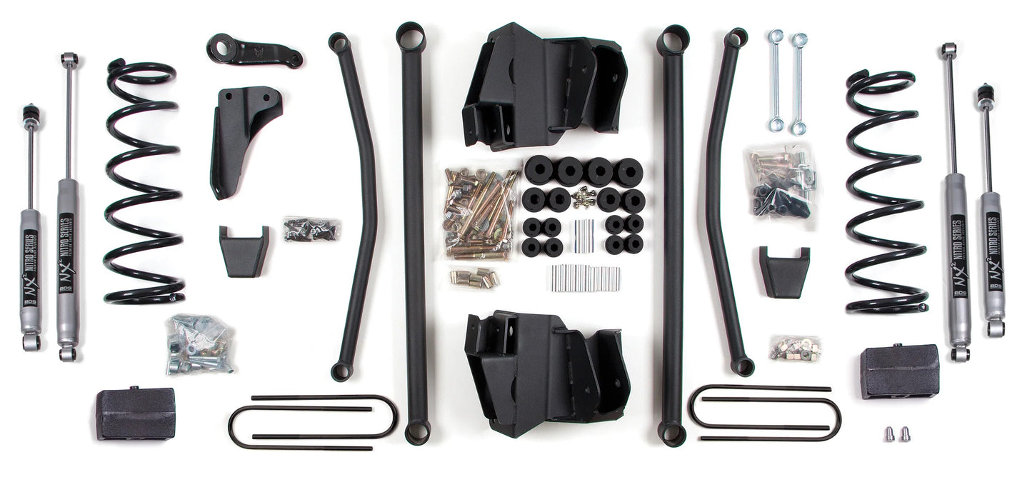 BDS 2009-2013 RAM 2500 POWERWAGON 4WD,4" LIFT,LONG ARM,BLOCK,3.5" AXLE,NITRO