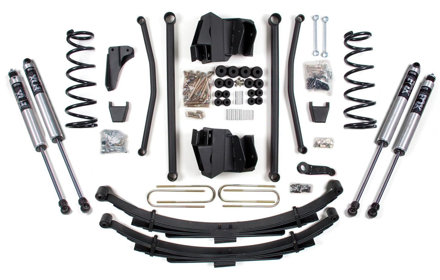 BDS 2009-2013 RAM 2500 POWERWAGON 4WD,4" LIFT,LONG ARM,LEAFS,4" AXLE,FOX 2.0