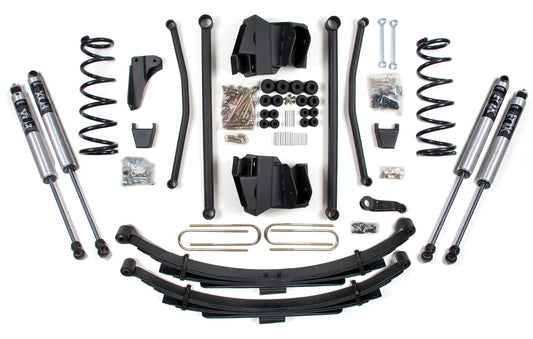 BDS 2009-2013 RAM 2500 POWERWAGON 4WD,4" LIFT,LONG ARM,LEAFS,4" AXLE,FOX 2.0