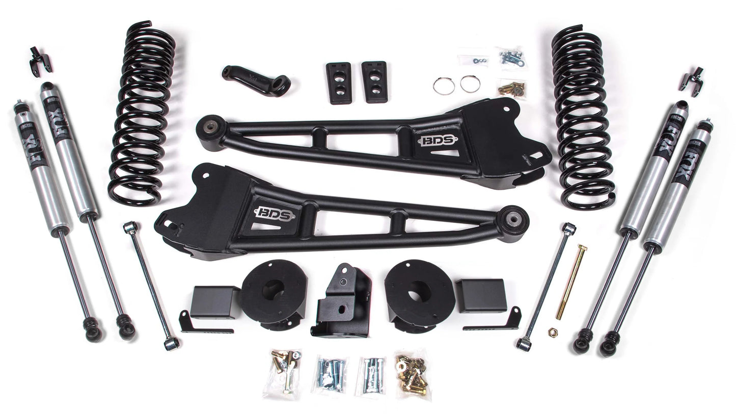 BDS 2014-2018 RAM 2500 4WD,DIESEL,4" RADIUS LIFT,REAR AIR RIDE,FOX 2.0 SHOCKS