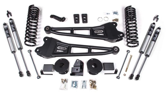 BDS 2014-2018 RAM 2500 4WD,DIESEL,4" RADIUS LIFT,REAR AIR RIDE,FOX 2.0 SHOCKS