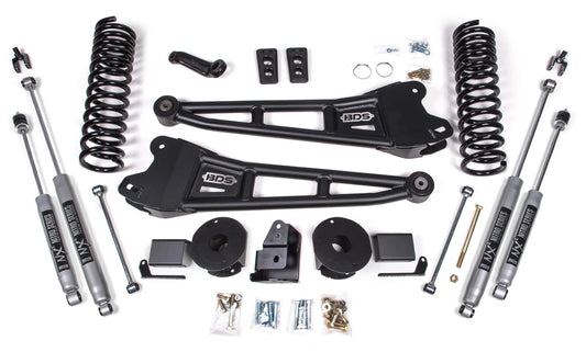 BDS 2014-2018 RAM 2500 4WD,DIESEL,4" RADIUS LIFT,REAR AIR RIDE,NX2 SHOCKS