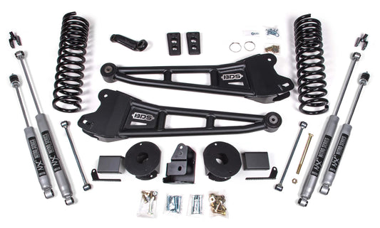 BDS 2014-2018 RAM 2500 4WD,GAS,4" RADIUS LIFT,REAR AIR RIDE,NITRO SHOCKS