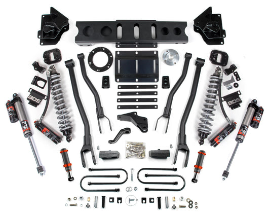BDS 2013-2018 RAM 3500 4WD,DIESEL,4" 4-LINK LIFT,6-BOLT,HYDRO BUMP,FOX 2.5