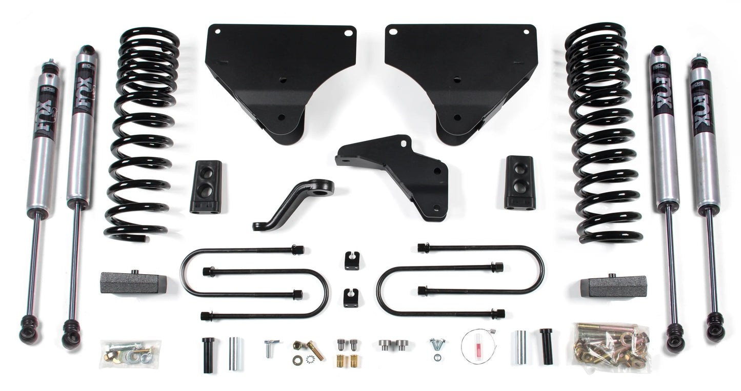 BDS 2013-2018 RAM 3500 4WD,DIESEL,4" LIFT KIT,2" REAR BLOCK,FOX 2.0 SHOCKS