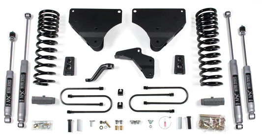 BDS 2013-2018 RAM 3500 4WD,GAS,4" LIFT KIT,2" REAR BLOCK,NITRO SHOCKS