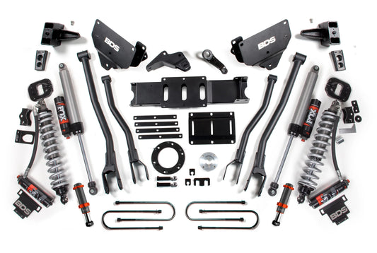 BDS 2013-2018 RAM 3500 4WD,DIESEL,6" 4-LINK LIFT,HYDRO BUMP,6-BOLT,FOX 2.5