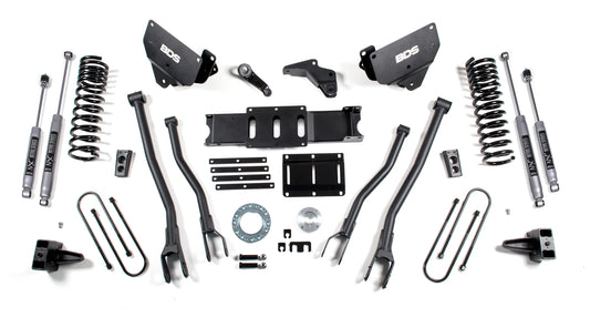BDS 2013-2018 RAM 3500 4WD,DIESEL,6" 4-LINK LIFT,5" BLOCK,8-BOLT,NITRO SHOCKS