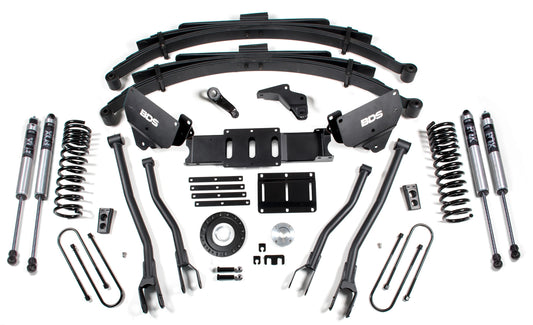BDS 2013-2018 RAM 3500 4WD,DIESEL,6" 4-LINK LIFT,LEAFS,8-BOLT,FOX 2.0 SHOCKS