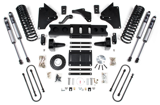 BDS 2013-2018 RAM 3500 4WD,DIESEL,6" LIFT,5" REAR BLOCK,8-BOLT,FOX 2.0 SHOCKS