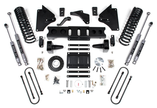 BDS 2013-2018 RAM 3500 4WD,DIESEL,6" LIFT,5" REAR BLOCK,8-BOLT,NITRO SHOCKS