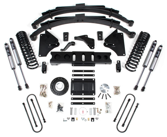 BDS 2013-2018 RAM 3500 4WD,DIESEL,6" LIFT,LEAF SPRINGS,8-BOLT,FOX 2.0 SHOCKS