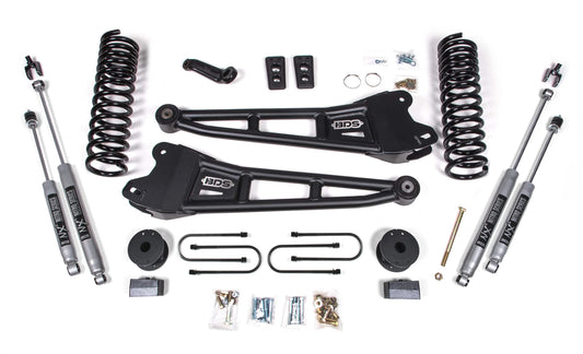 BDS 2013-2018 RAM 3500 4WD,GAS,AIR RIDE,4" RADIUS LIFT,BLOCK,NITRO SHOCKS