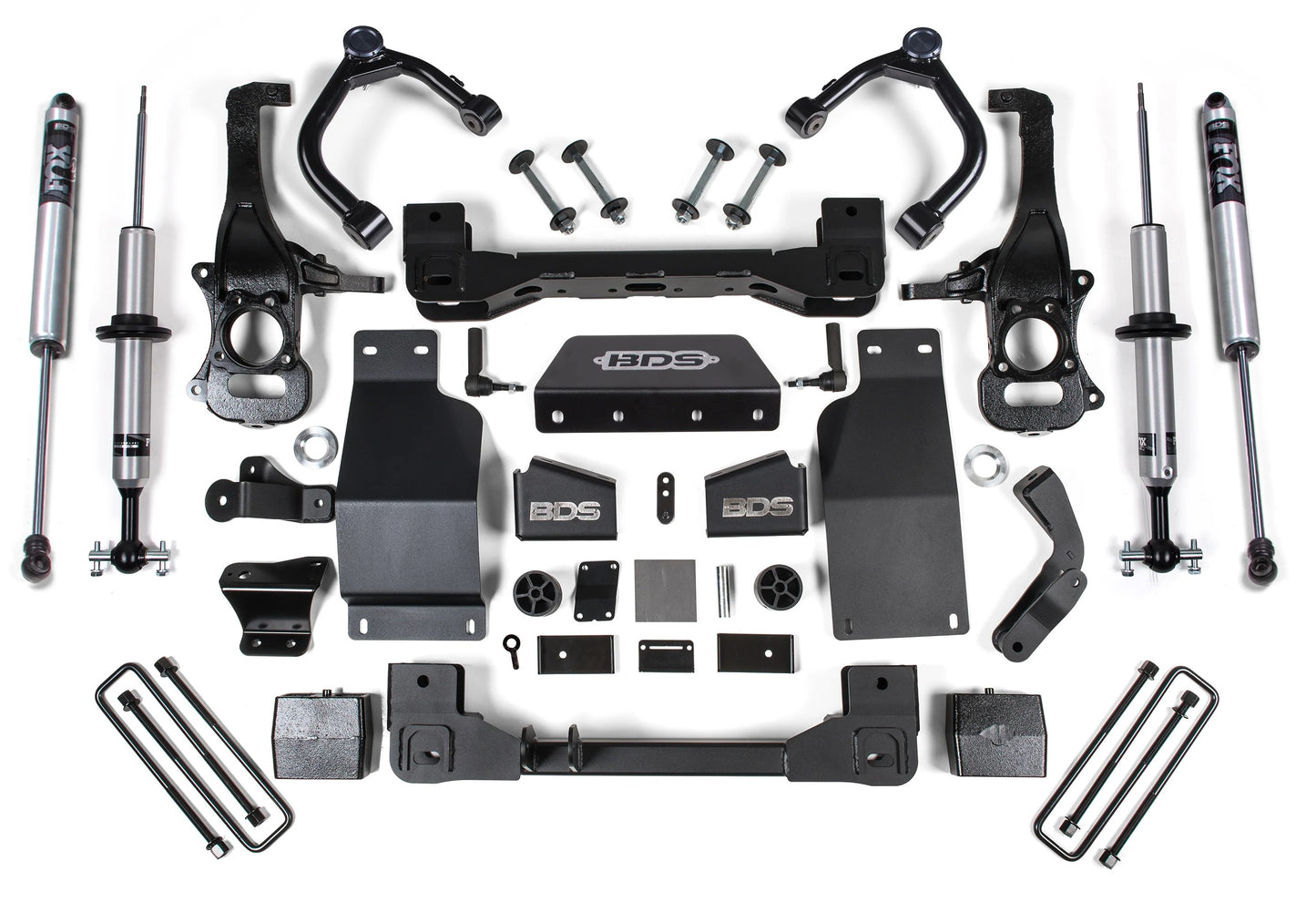 BDS 2019-2025 CHEVY,GMC 1500 4WD DIESEL 6" LIFT WITH FOX FRONT & REAR SHOCKS