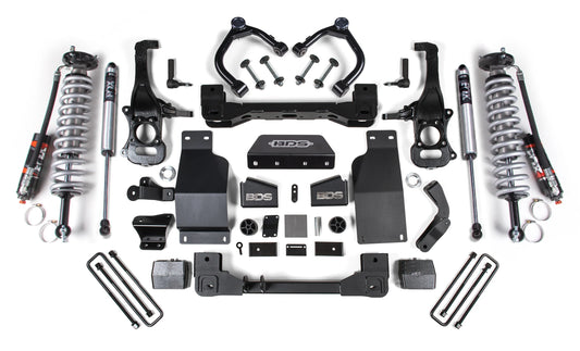 BDS 2020-2026 CHEVY,GMC AT4 1500 4WD,DIESEL,4" LIFT KIT,BLOCK,FOX 2.5,FOX 2.0