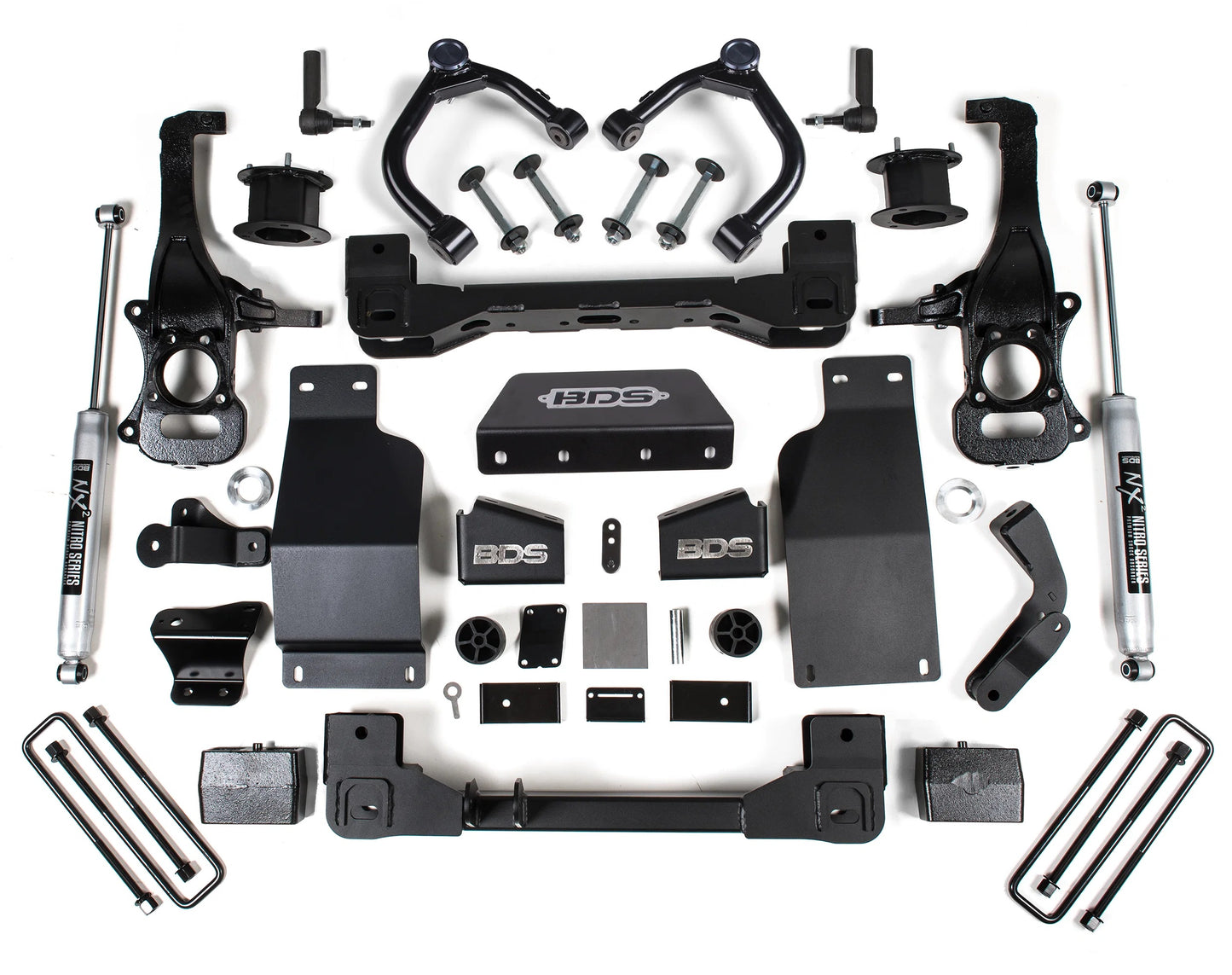 BDS 2020-2026 CHEVY,GMC AT4 1500 4WD,DIESEL,4" LIFT KIT,BLOCK,NITRO SHOCKS