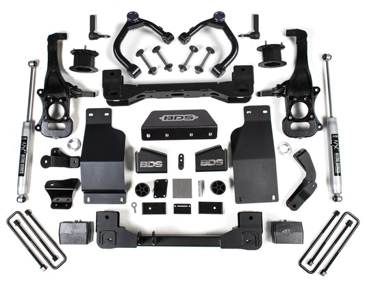 BDS 2020-2026 CHEVY,GMC AT4 1500 4WD,DIESEL,4" LIFT KIT,BLOCK,NITRO SHOCKS