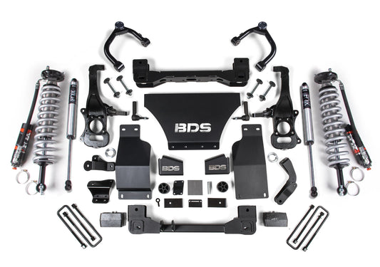 BDS 2019-2024 CHEVY,GMC AT4 1500 4WD,DIESEL,2.5" LIFT KIT,BLOCK,FOX 2.5,FOX 2.0