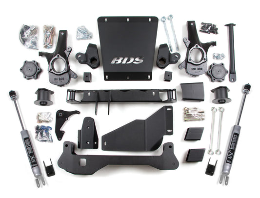 BDS 00-06 TAHOE,YUKON,SUBURBAN 4WD,AUTO RIDE EQUIPPED,4" LIFT KIT