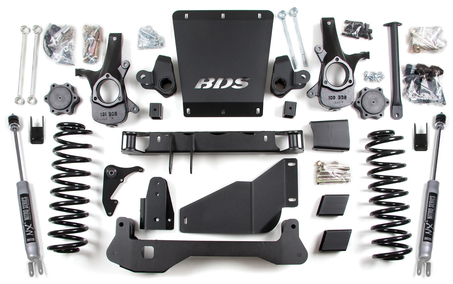 BDS 00-06 TAHOE,YUKON,SUBURBAN 4WD,AUTO RIDE EQUIPPED,4" LIFT KIT