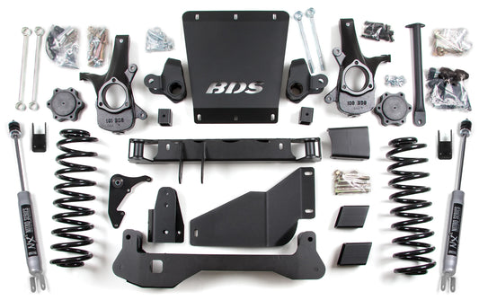 BDS 00-06 TAHOE,YUKON,SUBURBAN 4WD,AUTO RIDE EQUIPPED,4" LIFT KIT