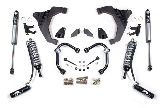 BDS 11-19 GM 2500HD,3500HD 4WD DIESEL WITH STOCK REAR,3" LIFT KIT W/ FOX SHOCKS
