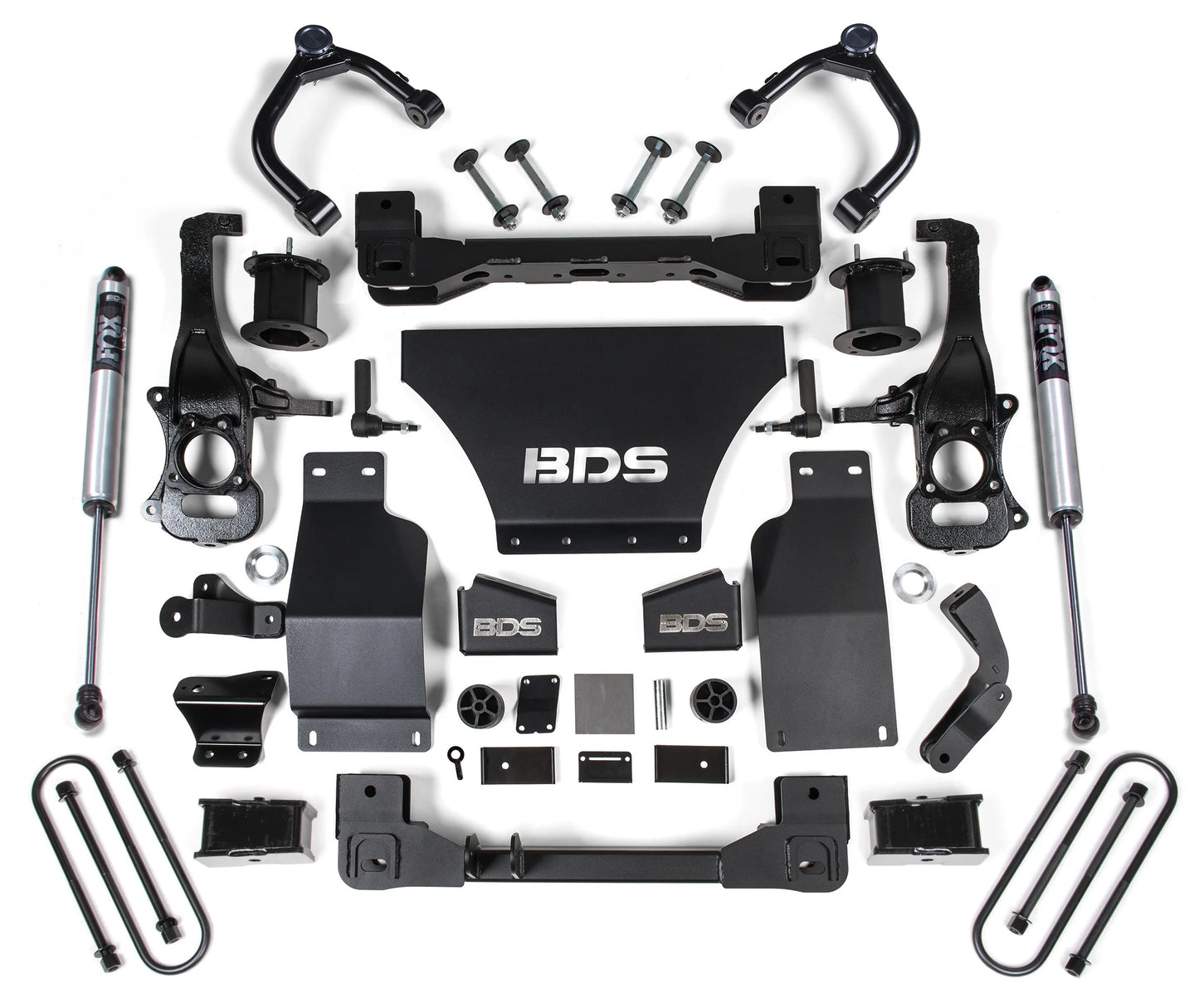 BDS 2025 CHEVY,GMC 1500 4WD GAS 4" LIFT WITH STRUT SPACER & FOX REAR SHOCKS