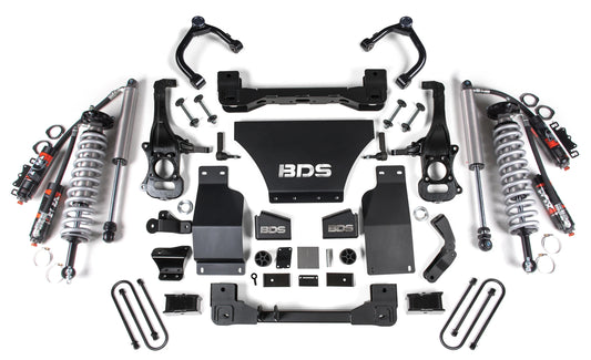 BDS 2025 CHEVY,GMC 1500 4WD GAS 4" LIFT KIT W/ FOX 2.5 PERFORMANCE ELITE SHOCKS
