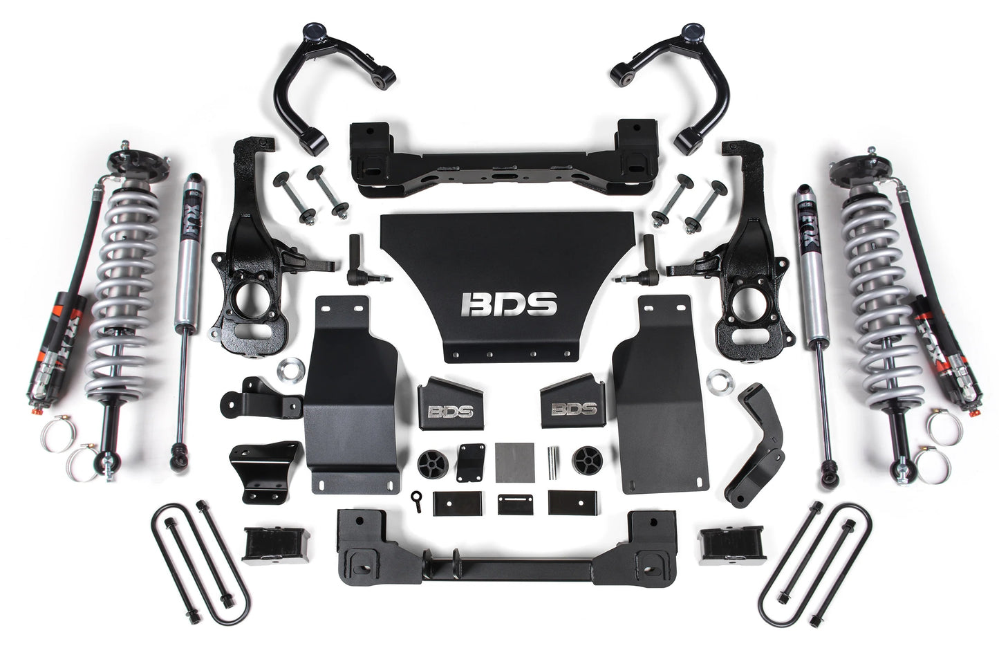 BDS 2025-2026 CHEVY,GMC AT4 1500 4WD,DIESEL,2.5" LIFT,FOX 2.5 COILOVERS,FOX 2.0