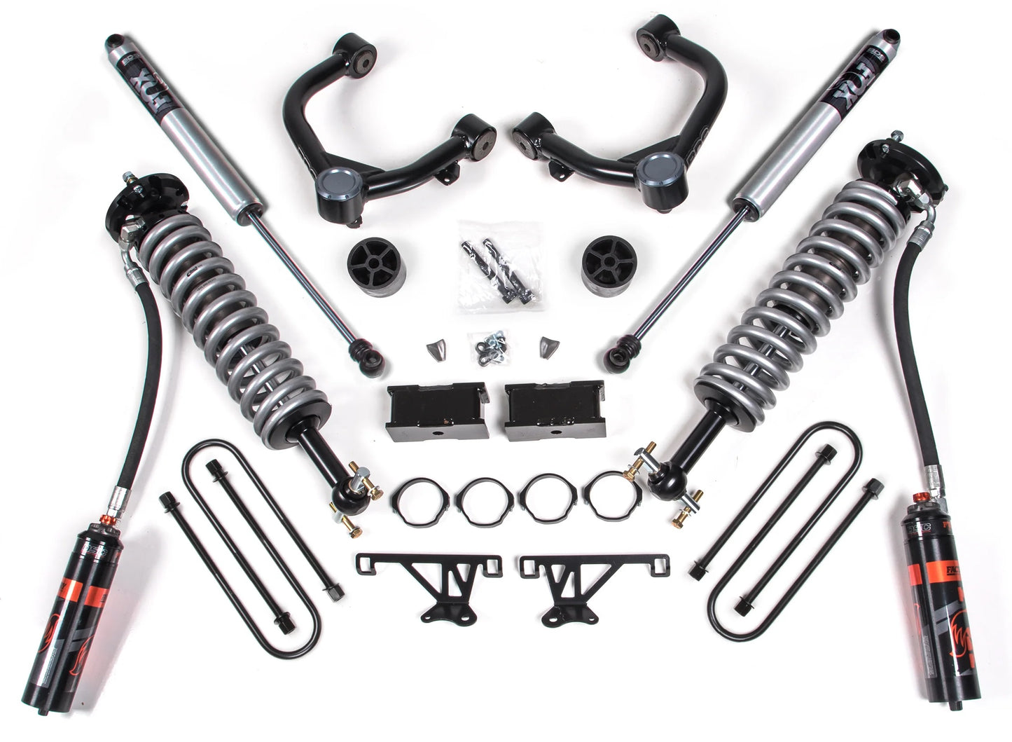 BDS 2025 CHEVY,GMC 1500 4WD 3.5" LIFT KIT WITH FOX 2.0 PERFORMANCE SHOCKS