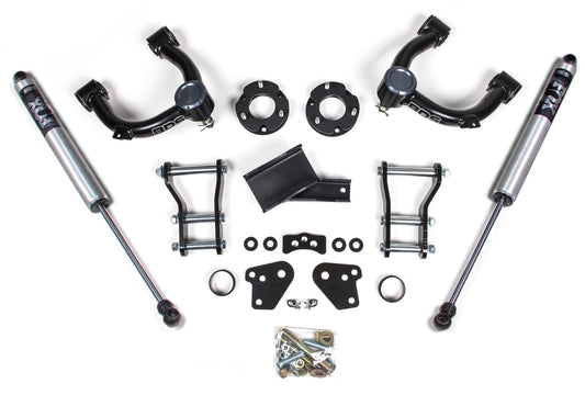 BDS 2019-2023 FORD RANGER 4WD,3.5" LIFT KIT,CAST STEEL KNUCKLE,FOX 2.0 SHOCKS