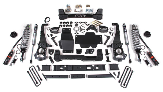 BDS 2019-2023 FORD RANGER 4WD,6" LIFT KIT,CAST STEEL KNUCKLE,FOX 2.5,FOX 2.0
