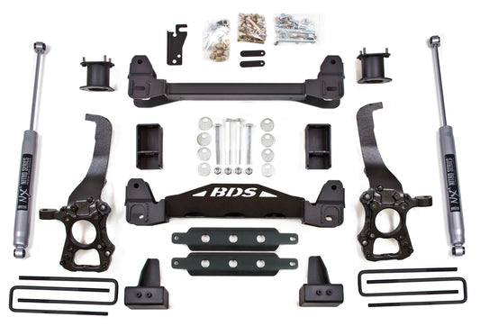 BDS 2015-2020 FORD F150 2WD,4" LIFT,3" BLOCK,NITRO SHOCKS