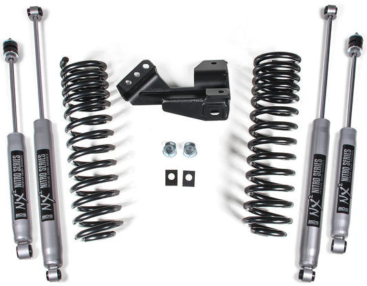 BDS 1-2" LEVELING KIT,NX2 SERIES SHOCKS,17-25 F-250/F-350 SUPER DUTY