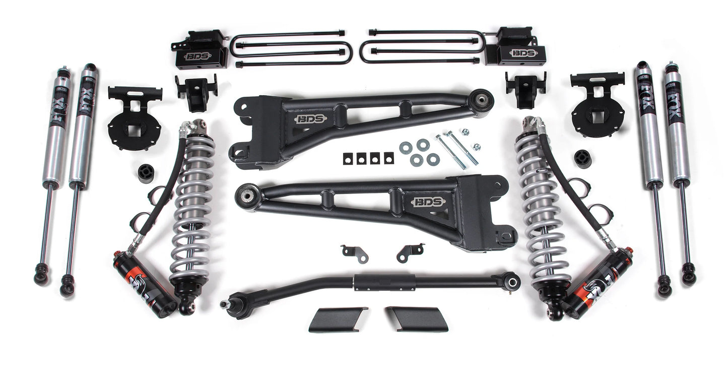 BDS 2020-2022 FORD F450 4WD,DIESEL,2.5" RADIUS LIFT,BLOCK,FOX 2.5,FOX 2.0 SHOCKS