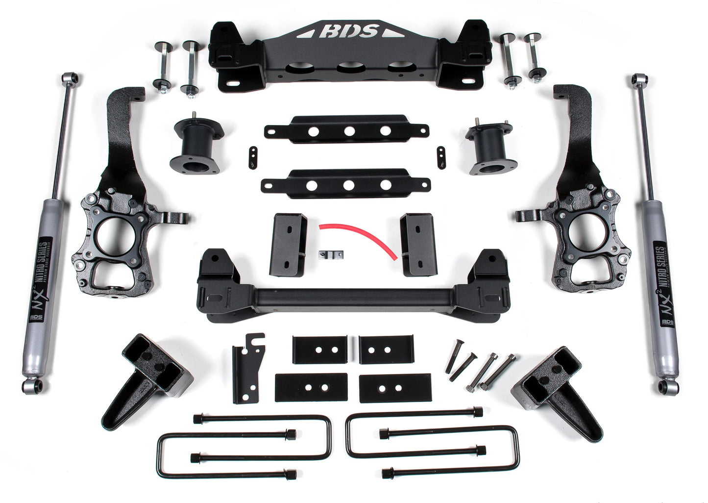 BDS 2014 FORD F150 2WD,6" LIFT KIT,CROSSMEMBER,4" BLOCK,NITRO SHOCKS