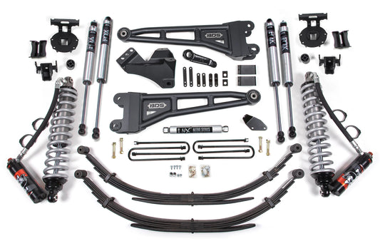 BDS 2005-2007 FORD F250,F350 4WD,DIESEL,4" RADIUS LIFT,LEAFS,FOX 2.5,FOX 2.0