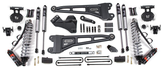 BDS 2008-2010 FORD F250,F350 4WD,DIESEL,4" RADIUS LIFT,NO OVERLOAD,BLOCK,FOX 2.5