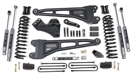 BDS 2008-2010 FORD F250,F350 4WD,DIESEL,4" RADIUS LIFT,OVERLOAD,BLOCK,NITRO