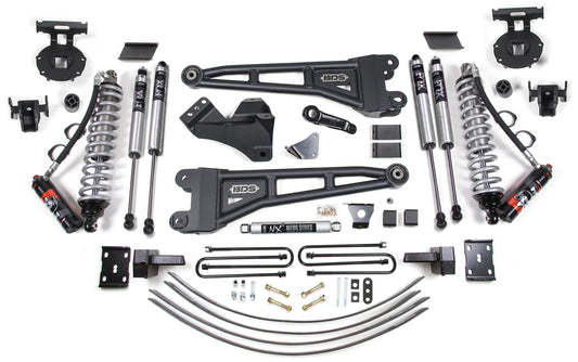 BDS 2005-2007 FORD F250,F350 4WD,DIESEL,6" RADIUS LIFT,NO OVERLOAD,ADD LEAF,2.5