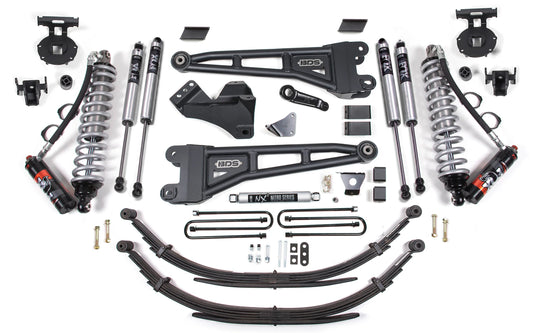BDS 2005-2007 FORD F250,F350 4WD,DIESEL,6" RADIUS LIFT,LEAF SPRINGS,FOX 2.5