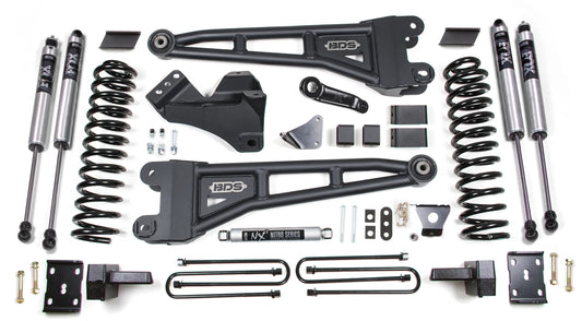 BDS 2008-2010 FORD F250,F350 4WD,GAS,6" RADIUS LIFT,OVERLOAD,BLOCK,FOX 2.0