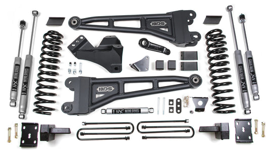 BDS 2008-2010 FORD F250,F350 4WD,GAS,6" RADIUS LIFT,OVERLOAD,BLOCK,NITRO