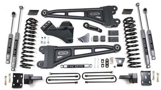 BDS 2008-2010 FORD F250,F350 4WD,GAS,6" RADIUS LIFT,OVERLOAD,BLOCK,NITRO