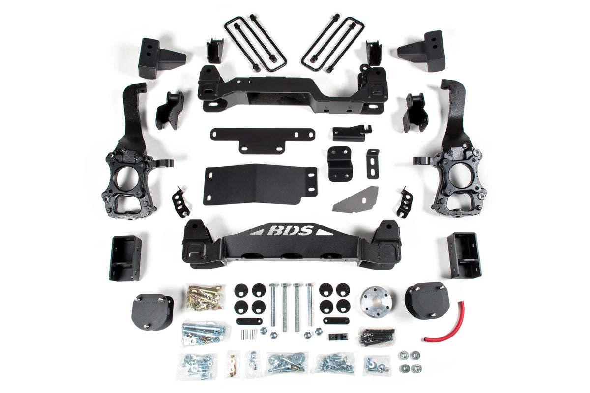 BDS 2017-2018 FORD RAPTOR 4WD,GAS,4" LIFT KIT,CROSSMEMBER,BLOCK KIT