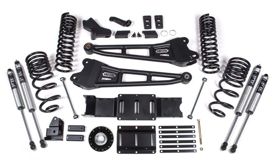 BDS 2025-2027 RAM 2500 DIESEL,4WD,6" RADIUS ARM LIFT KIT,EXTENSION,FOX 2.0 SHOCK