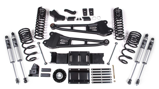 BDS 2025-2027 RAM 2500 DIESEL,4WD,6" RADIUS ARM LIFT KIT,EXTENSION,FOX 2.5 HTO