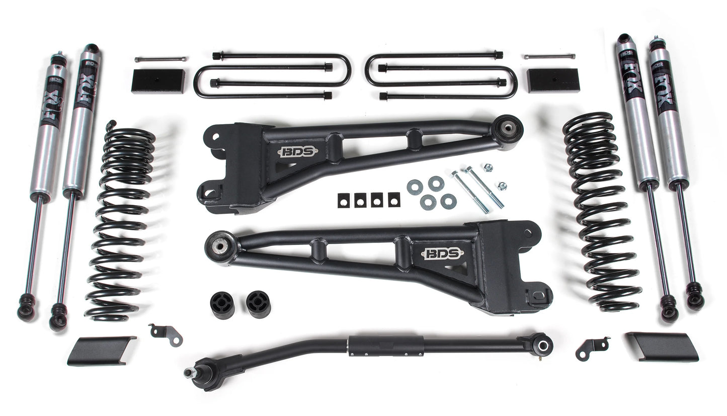 BDS 2023-2025 FORD F-250,F-350 4WD 3" LIFT KIT WITH RADIUS ARMS & FOX SHOCKS