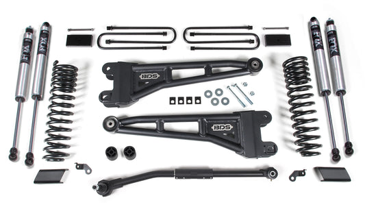 BDS 2023-2025 FORD F-250,F-350 4WD 3" LIFT KIT WITH RADIUS ARMS & FOX SHOCKS