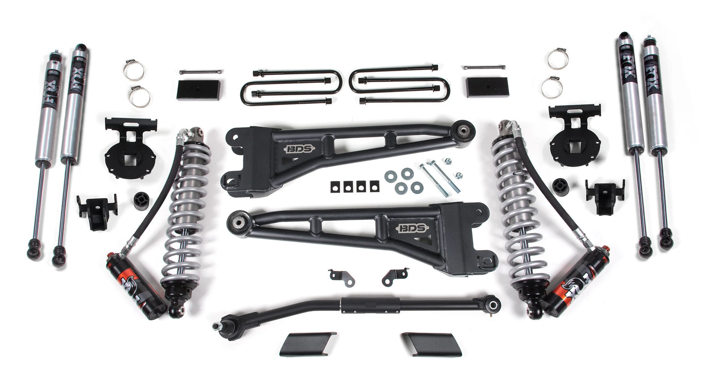 BDS 2023-2025 FORD F-250,F-350 4WD 3" LIFT KIT WITH RADIUS ARMS & FOX 2.0 SHOCKS